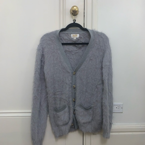 Lazy Day Fuzzy Knit Cardigan Sweater - Picture 3 of 7